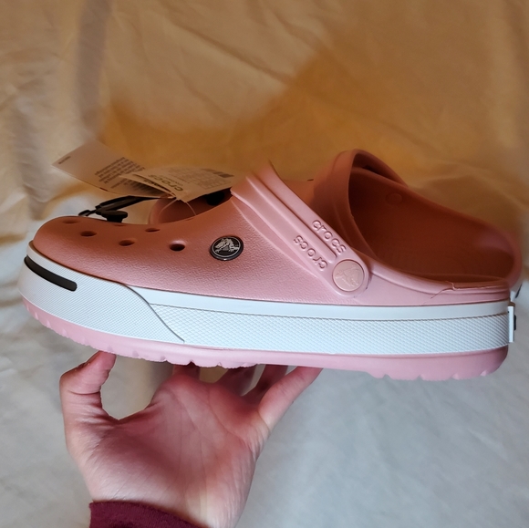 NEW CROCS Crocband II Petal Pink - Picture 7 of 10